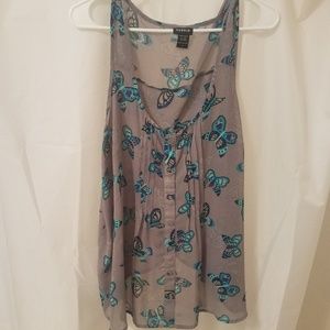 Torrid butterfly tank